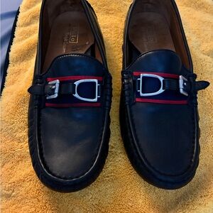 Polo by Ralph Lauren Navy and Crimson Loafers